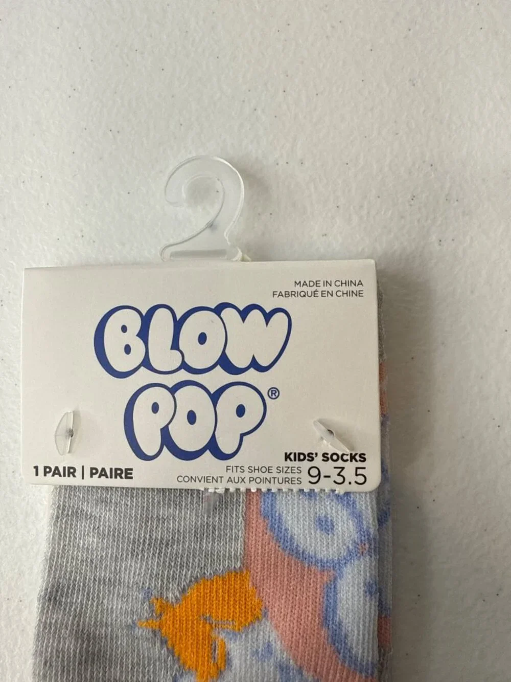 Kids Candy Crew Socks Size 9-3.5 Colorful Novelty Food Theme NWT